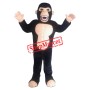 Black Lightweight Chimpanzee Mascot Costume