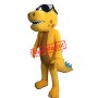 Yellow Lightweight Dinosaur Mascot Costume
