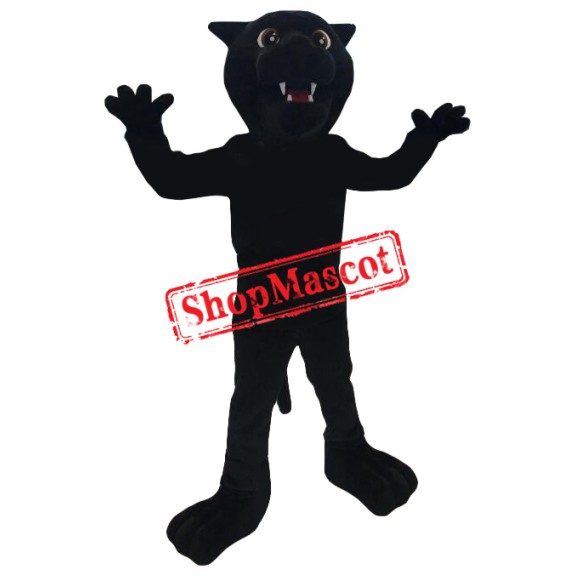 Sport Lightweight Black Panther Mascot Costume