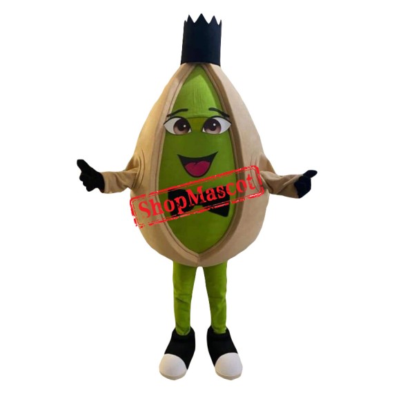 Happy Lightweight Pistachio Mascot Costume