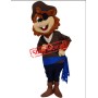 Pirate Squirrel Mascot Costume