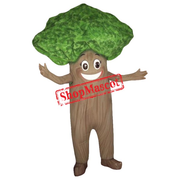 Happy Realistic Tree Mascot Costume