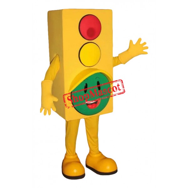 Lovely Realistic Traffic Light Mascot Costume
