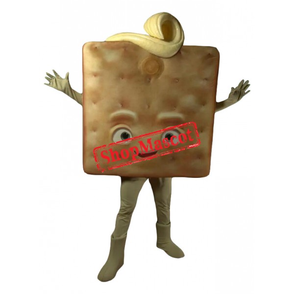 Realistic Lightweight Butter Bread Mascot Costume