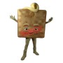 Realistic Lightweight Butter Bread Mascot Costume