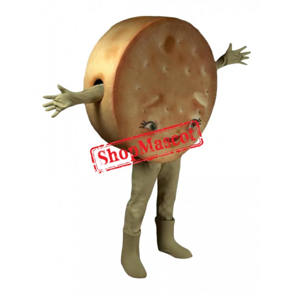 Realistic Lightweight Round Bread Mascot Costume