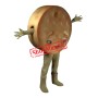 Realistic Lightweight Round Bread Mascot Costume