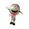 Happy Realistic Lightweight Football Mascot Costume