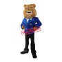 Friendly Realistic Bulldog Mascot Costume