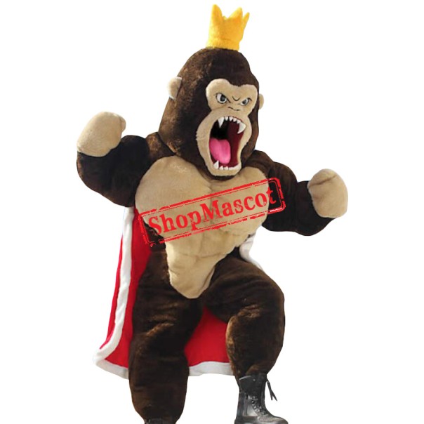 Power Muscular Lightweight Chimpanzees Mascot Costume