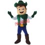 Friendly Realistic Lightweight Cowboy Mascot Costume