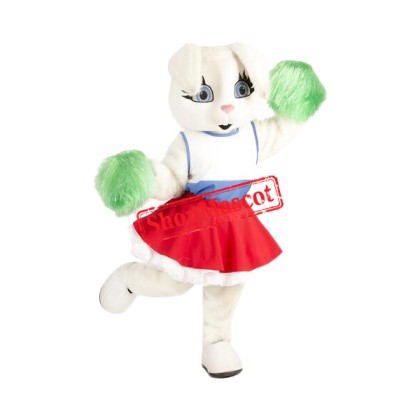 Friendly Lightweight Dancing Rabbit Mascot Costume Friendly Lightweight Dancing Rabbit Mascot Costume