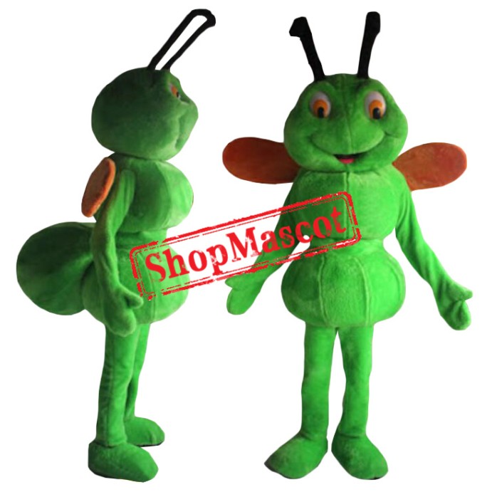 Superb Green Flying Ant Mascot Costume
