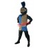Blue Black Lightweight Knight Mascot Costume