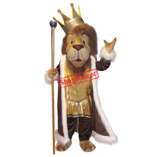 Friendly Lightweight Lion King Mascot Costume