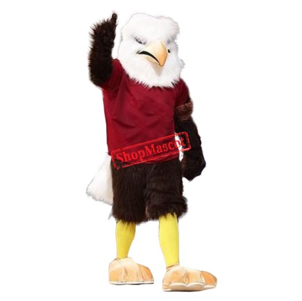 Realistic Fierce Eagle Mascot Costume