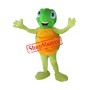 Happy Realistic Lightweight Turtle Mascot Costume