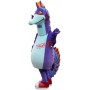 Happy Realistic Lightweight Seahorse Mascot Costume