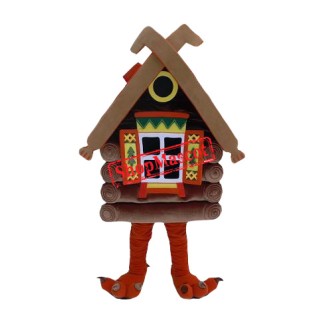 Friendly Lightweight House Mascot Costume