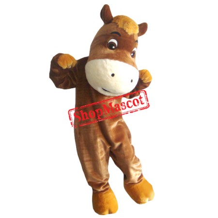 Affordable Realistic Lightweight Horse Mascot Costume