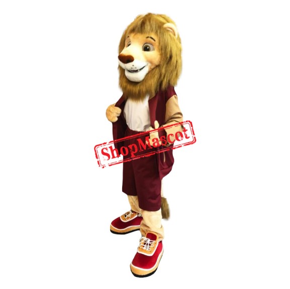 Lovely Realistic Lightweight Lion Mascot Costume