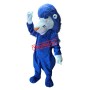 Blue Realistic Lightweight Lion Mascot Costume