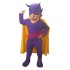 Purple Realistic Lightweight Devil Mascot Costume