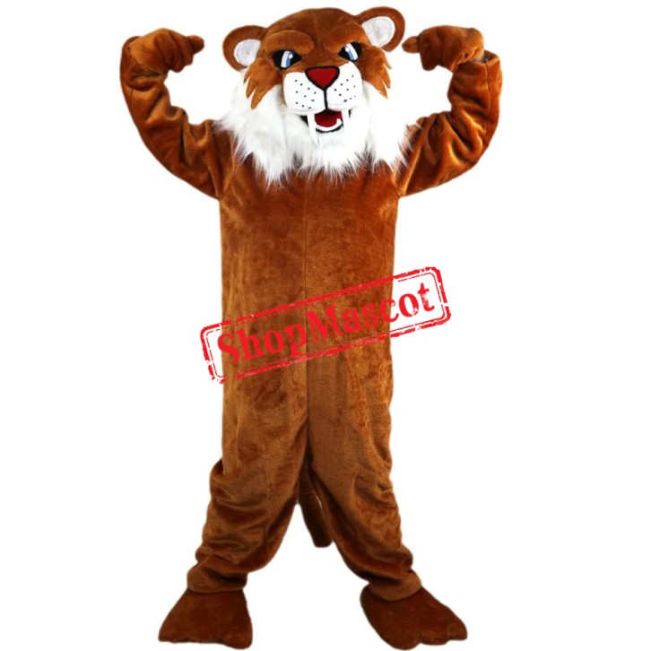 Realistic Lightweight Bobcat Mascot Costume
