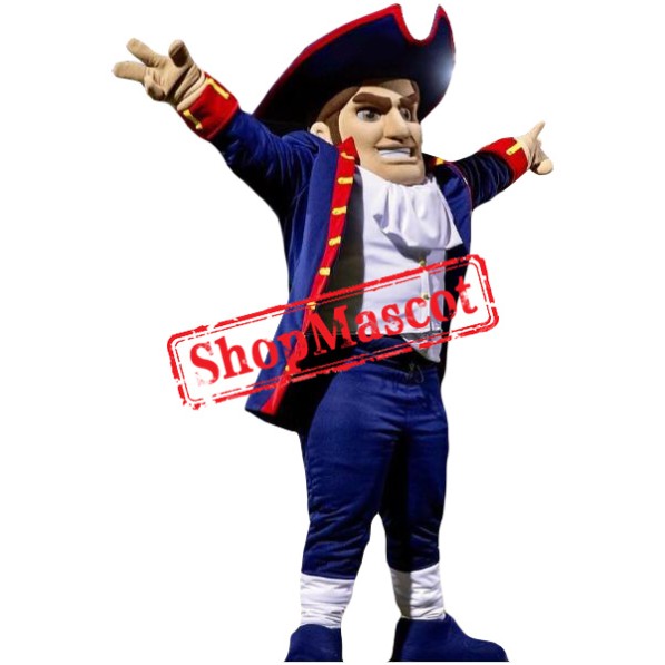 Superb Realistic Lightweight Patriot Mascot Costume