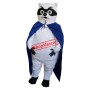 Affordable Realistic Lightweight Racoon Mascot Costume