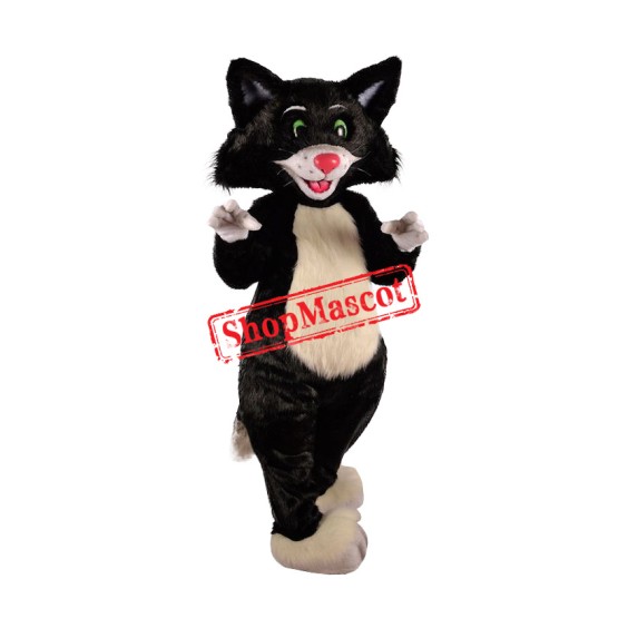 Realistic Lightweight Black Cat Mascot Costume Realistic Lightweight Black Cat Mascot Costume