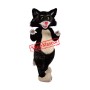 Realistic Lightweight Black Cat Mascot Costume