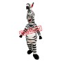 Realistic Lightweight Zebra Mascot Costume