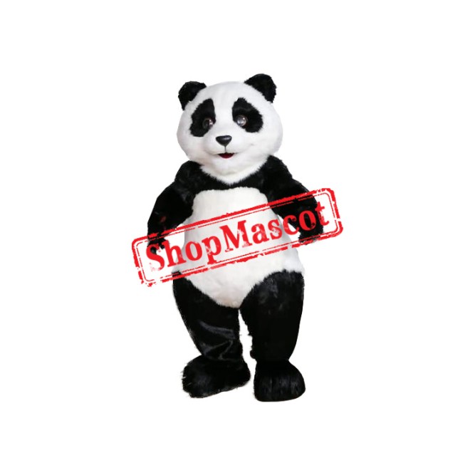Cute Realistic Lightweight Panda Mascot Costume