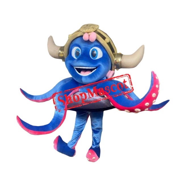 Lovely Realistic Lightweight Octopus Mascot Costume