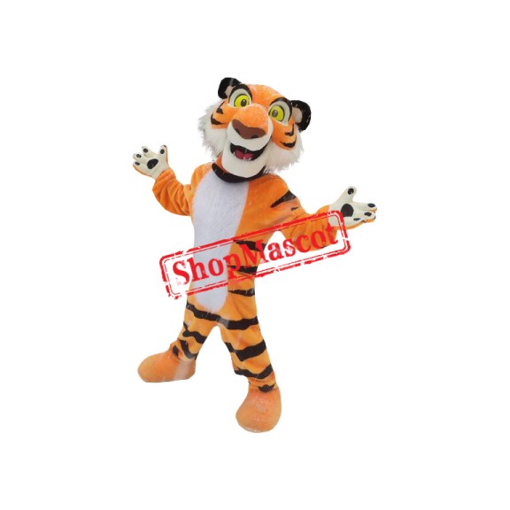 Happy Realistic Lightweight Tiger Mascot Costume Adult Costume Happy Realistic Lightweight Tiger Mascot Costume Adult Costume