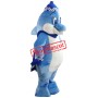 Blue Realistic Lightweight Dolphin Mascot Costume