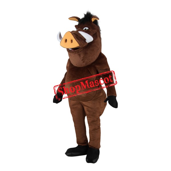 Superb Realistic Lightweight Wild Boar Mascot Costume