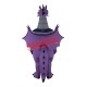 Realistic Lightweight Purple Dragon Mascot Costume