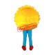 Lovely Realistic Lightweight Sun Mascot Costume