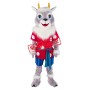 Realistic Lightweight Christmas Reindeer Mascot Costume