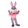 Cute Realistic Lightweight Bunny Mascot Costume