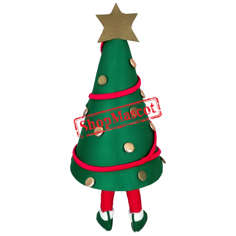 Realistic Lightweight Christmas Tree Mascot Costume