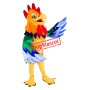 Realistic Lightweight Cock Mascot Costume