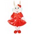 Beautiful Realistic Lightweight Bunny Mascot Costume