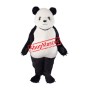 Happy Realistic Lightweight Panda Mascot Costume