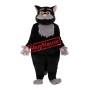 Black Realistic Lightweight Cat Mascot Costume