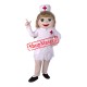 Lovely Realistic Lightweight Nurse Mascot Costume