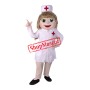 Lovely Realistic Lightweight Nurse Mascot Costume