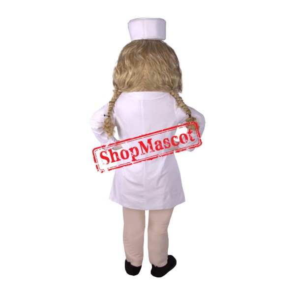 Lovely Realistic Lightweight Nurse Mascot Costume